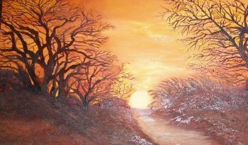 "Sunset in Africa"