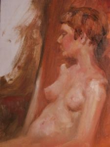 "Seated Nude 2"