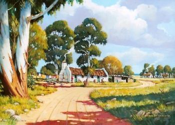 "Houses near Lambert's Bay"