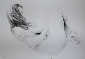 "Portrait of model"