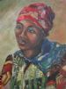 "Woman with Red Headscarf"