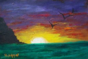 "Birds at Sunrise"