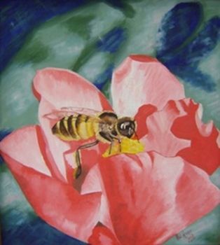"Bee in Flower"