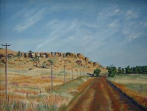 "Rocky Hillside near Verkykerskop"
