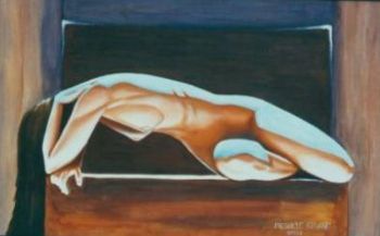 "Nude on Pedestal"