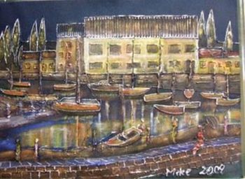 "Waterfron at Night"
