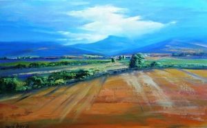 "Hex River Valley Landscape"