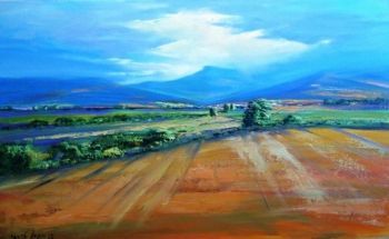 "Hex River Valley Landscape"