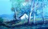 "Homestead under Bluegum Trees"