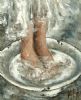 "Voetewas Washing feet"