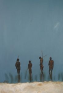 "Hunters at dusk"