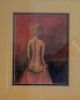 "Female Nude 2 in Pastel, 2 of 2"