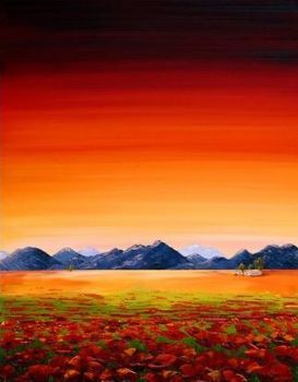 "Poppy Landscape"