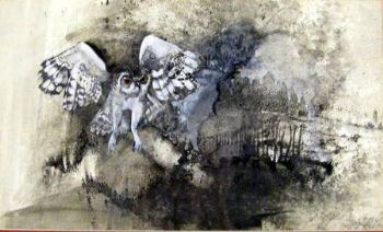 "Spotted Eagle Owl"