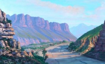 "Scenic Drive Through Meirings Poort"