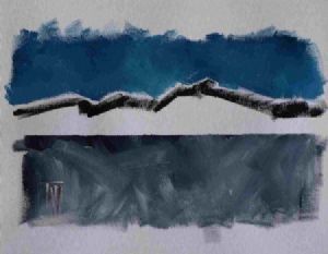 "Landscape - Acrylic Sketch 3"