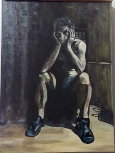 "Seated Man"