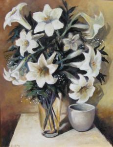 "white lillies"