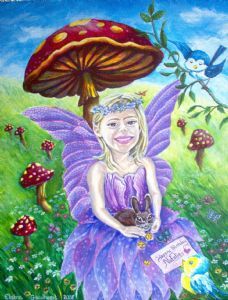 "Girl Faery Portrait"