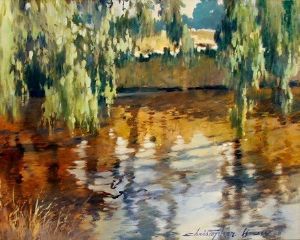 "Willow Reflections"