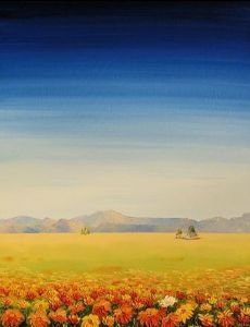"Daisy Landscape"