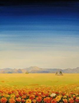 "Daisy Landscape"
