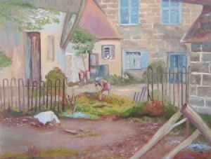 "In the Herb Garden"