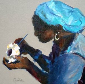 "Ceramic artist - small vase"