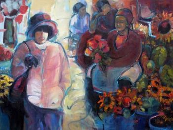 "Winter's Day in Adderley Street"