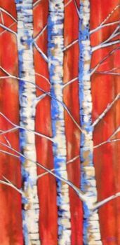 "Silver Birch Trees"