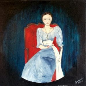 "Blue Dress 4"