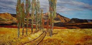 "Landscape With Poplars"