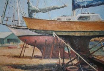 "Yachts under repair"