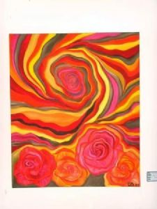 "Roses in Crimson"