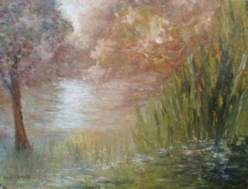 "Misty Lake"
