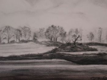 "Charcoal Landscape 1"