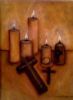 "Crosses and candles"