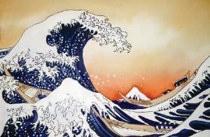 "Copy of Tsunami by Hokusai"