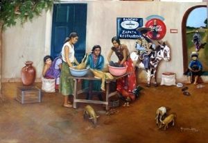 "Mexican Ladies at Work"