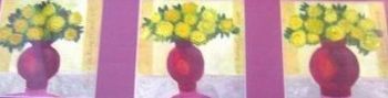 "Little Roses Triptych"
