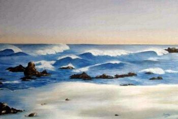 "Beachview at Dusk"