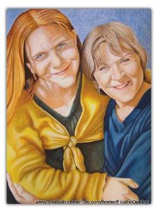 "Pastel Portrait 002"