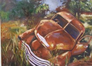 "Old Chev at Leliefontein"