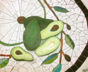 "Avocados on Mosaic"