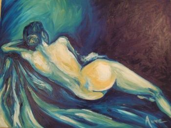 "Venus Se Blou Vrou- Venus Blue Woman"