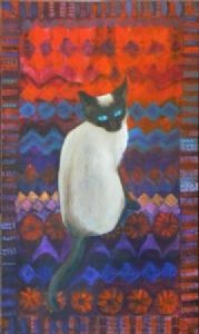 "Miss Cat on the Mat"