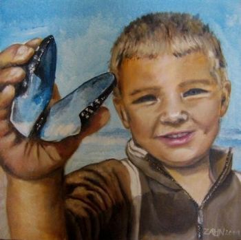"Boy At Beach"