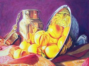 "Studies in Leuchtorange 1"