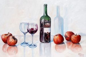 "Apples adn Red Wine"