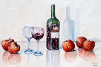 "Apples adn Red Wine"
